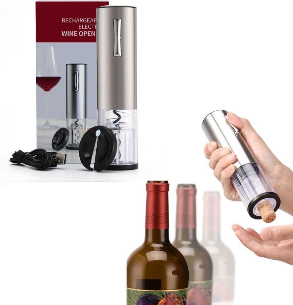 Штопор електричний USB 9х7х19см (R97140) - фото 2 Штопор електричний USB 9х7х19см (R97140) - фото 2