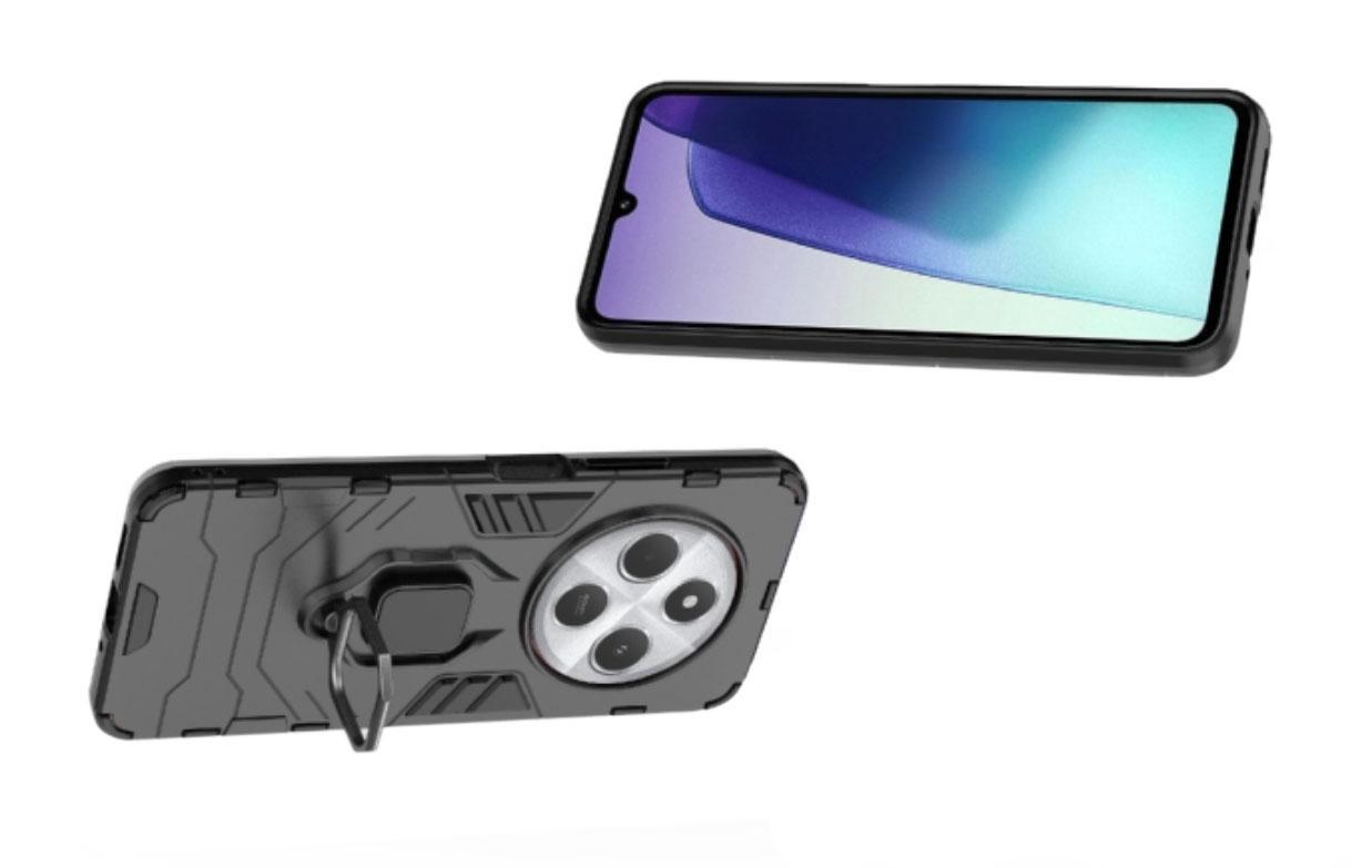 Чохол бампер Primolux Ring Armor для Xiaomi Redmi 14C 4G - Black - фото 4 Чохол бампер Primolux Ring Armor для Xiaomi Redmi 14C 4G - Black - фото 4