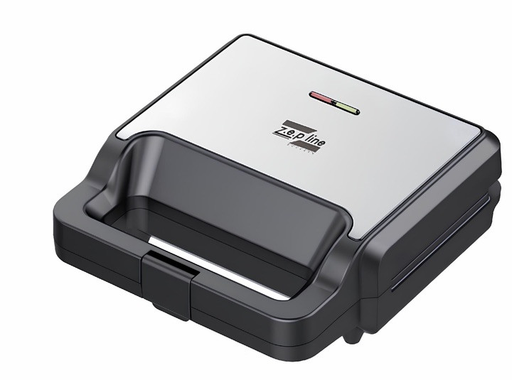 Электрогриль Zepline ZP-812 со сменными пластинами 2200 Вт Серый (GR-04788)