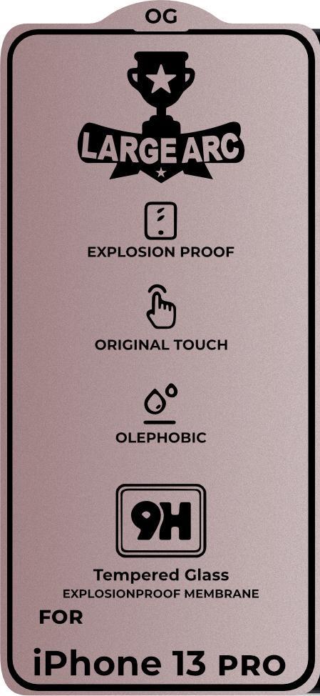 Защитное стекло Large Arc для iPhone 13 Pro Full Glue (24739)