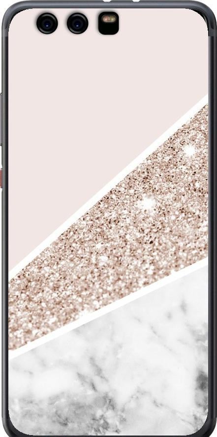 Чехол на Huawei P10 Plus Пастельный мрамор (4342u-963-42517)