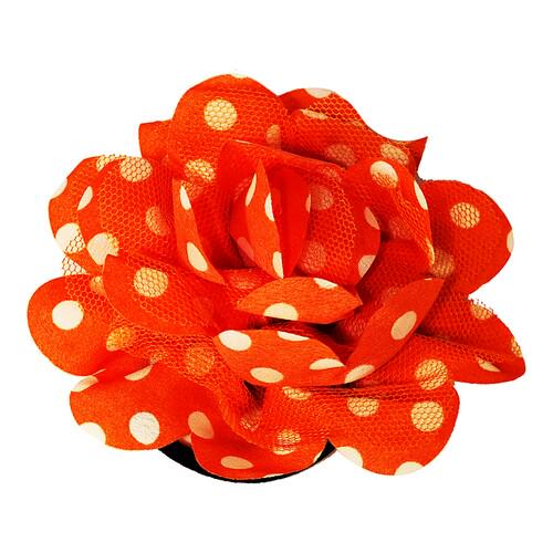 Брошь-заколка-резинка Seta Decor Сильвия 122-250-OR-WT