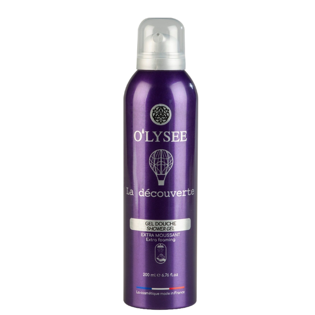 Гель для душа экстрапинный O'LYSEE Extra Foaming Shower Gel La Decouverte 200 мл (3520710011068)