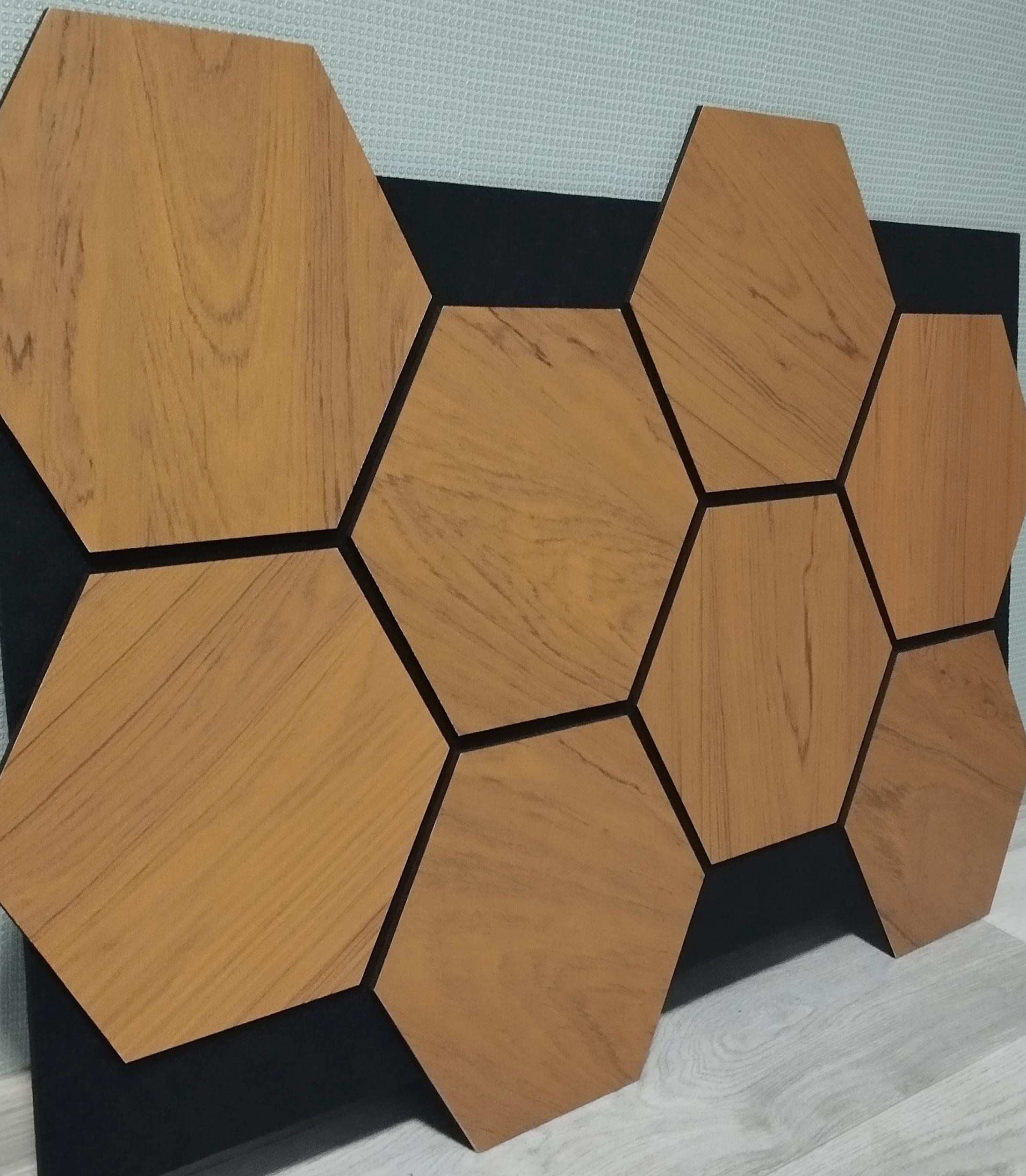 3D-панель акустическая LinariWall МДФ на фетровой основе (LAN-607) - фото 2