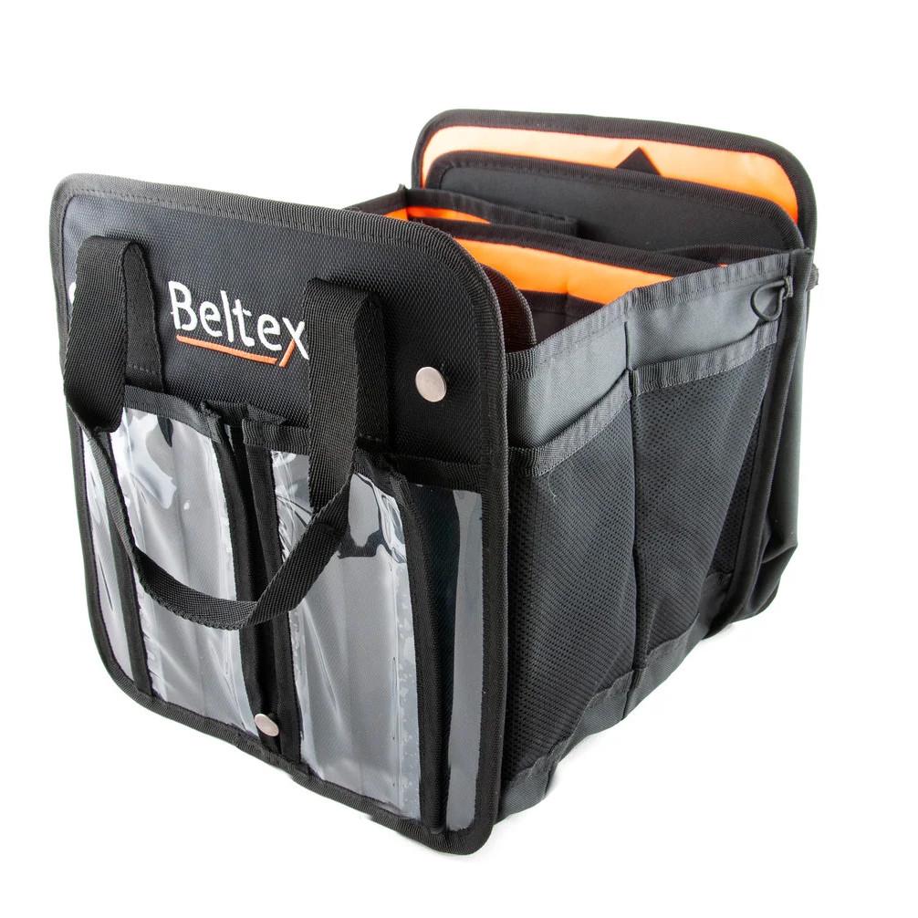 Сумка органайзер у багажник Beltex BX37301 каркасна S 52х26х28 см Чорний