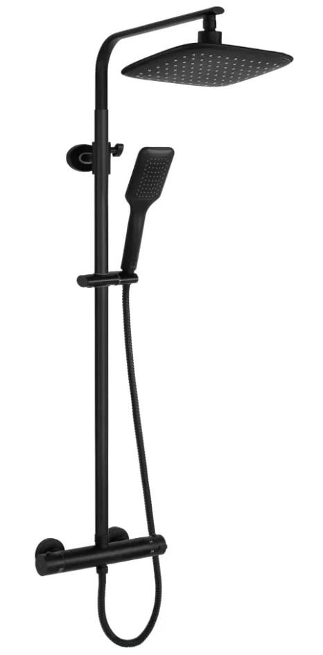 Душовий гарнітур Rea Tom Чорний (Rea-P0550) Душовий гарнітур Rea Tom Чорний (Rea-P0550)