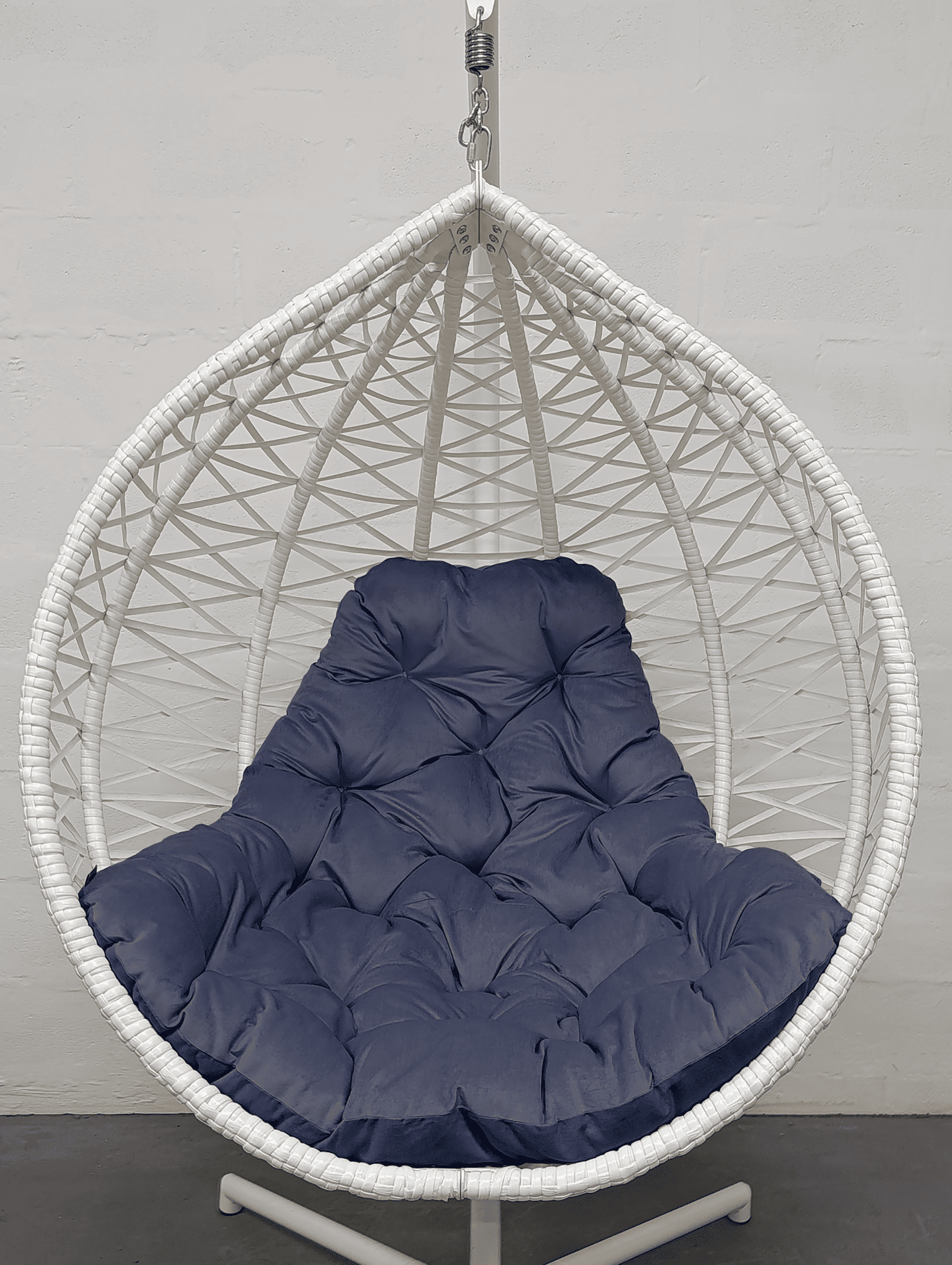 Подушка для крісла-кокона велюр 21 Фіолетово-сірий (5910) Подушка для крісла-кокона велюр 21 Фіолетово-сірий (5910)