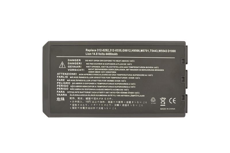 Аккумуляторная батарея для ноутбука Dell M5701 Inspiron 1000 14,8V 4400 mAhr (col79010161)