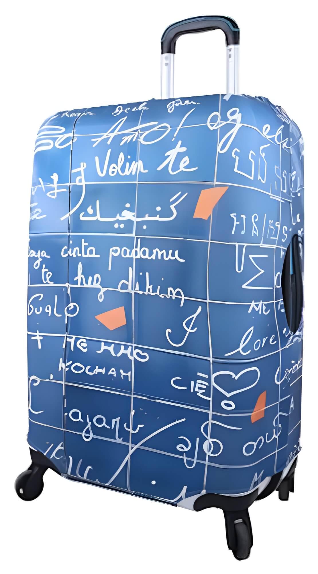 Чехол для чемодана большой L Snowball 33030/languages Разноцветный