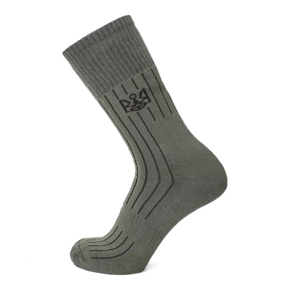 Носки мужские махровые Military Socks 046.S089 Герб р. 41-44 Хаки