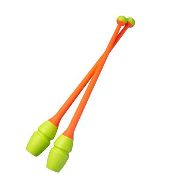 Булавы Chacott Junior Rubber Clubs 36,5 см Yellow/Apricot