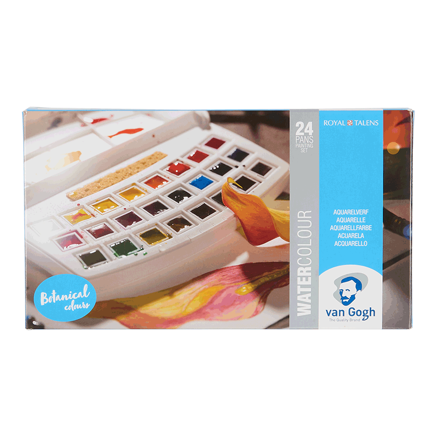 Набір акварельних фарб Royal Talens Van Gogh кювета 24 шт. (8712079422868 20808623)