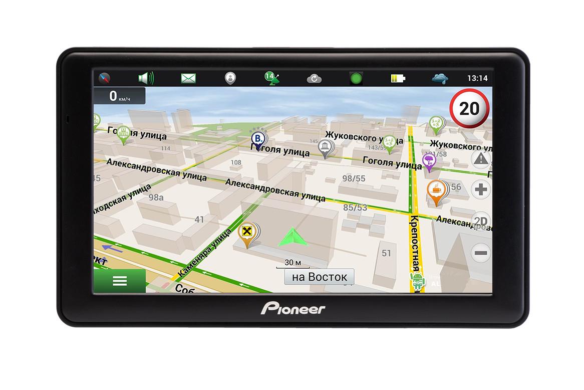 GPS навігатор Pioneer A76 Android з картой Украини - фото 2