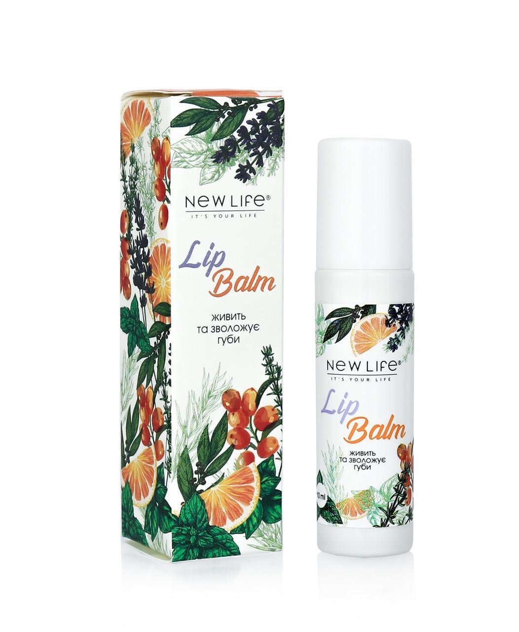 Бальзам для губ New Life масляный смягчение и защита 10 мл (634574392)