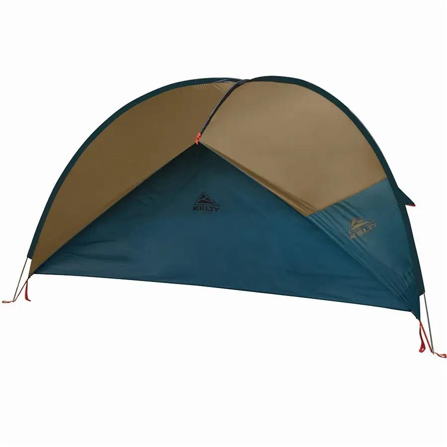 Тент Kelty Sunshade 381x381x221 см Коричневый/Синий (40816720-RK)