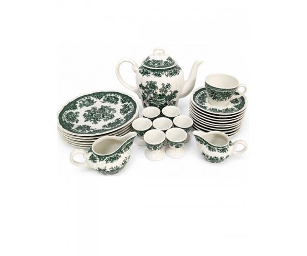 Чайный сервиз Villeroy & Boch Fasan винтажный Зеленый