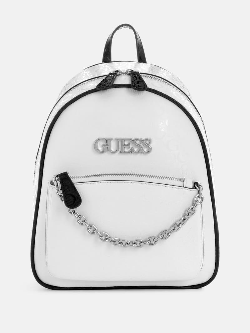 Рюкзак Guess Creswell Backpack Logo Белый (2383087417)