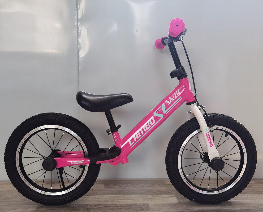 Беговел Corso Lambo LB-14962 стальная рама ручной тормоз 14" (13961524)