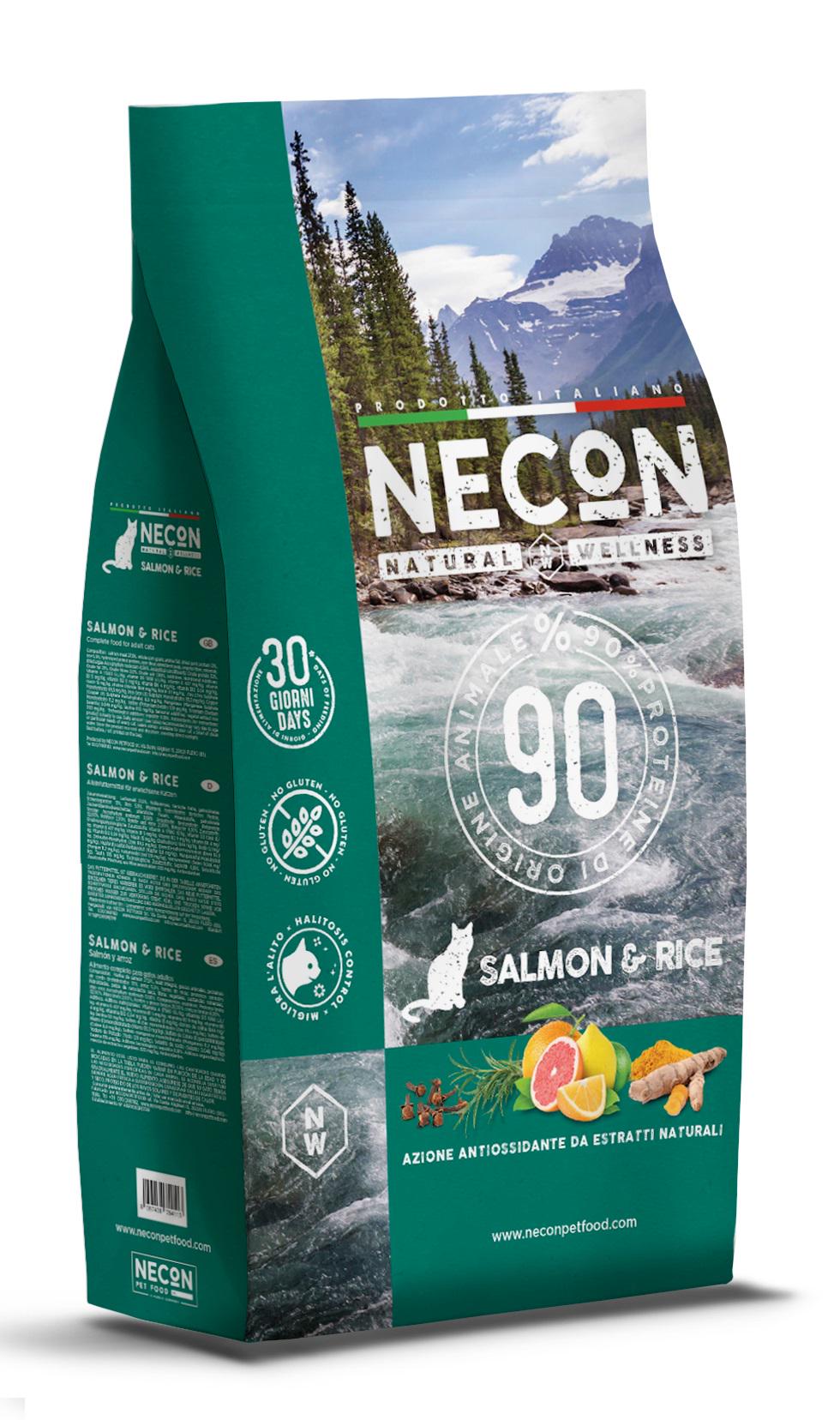 Сухий корм для котів Natural Wellness Salmon & Rice 1,5 кг (NW010)