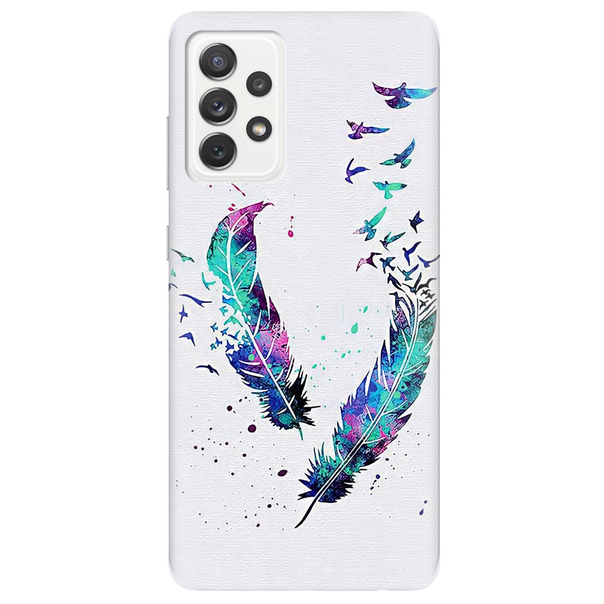 Силиконовый чехол Zorrov для Samsung Galaxy A72 - Flight (15140040271126195)