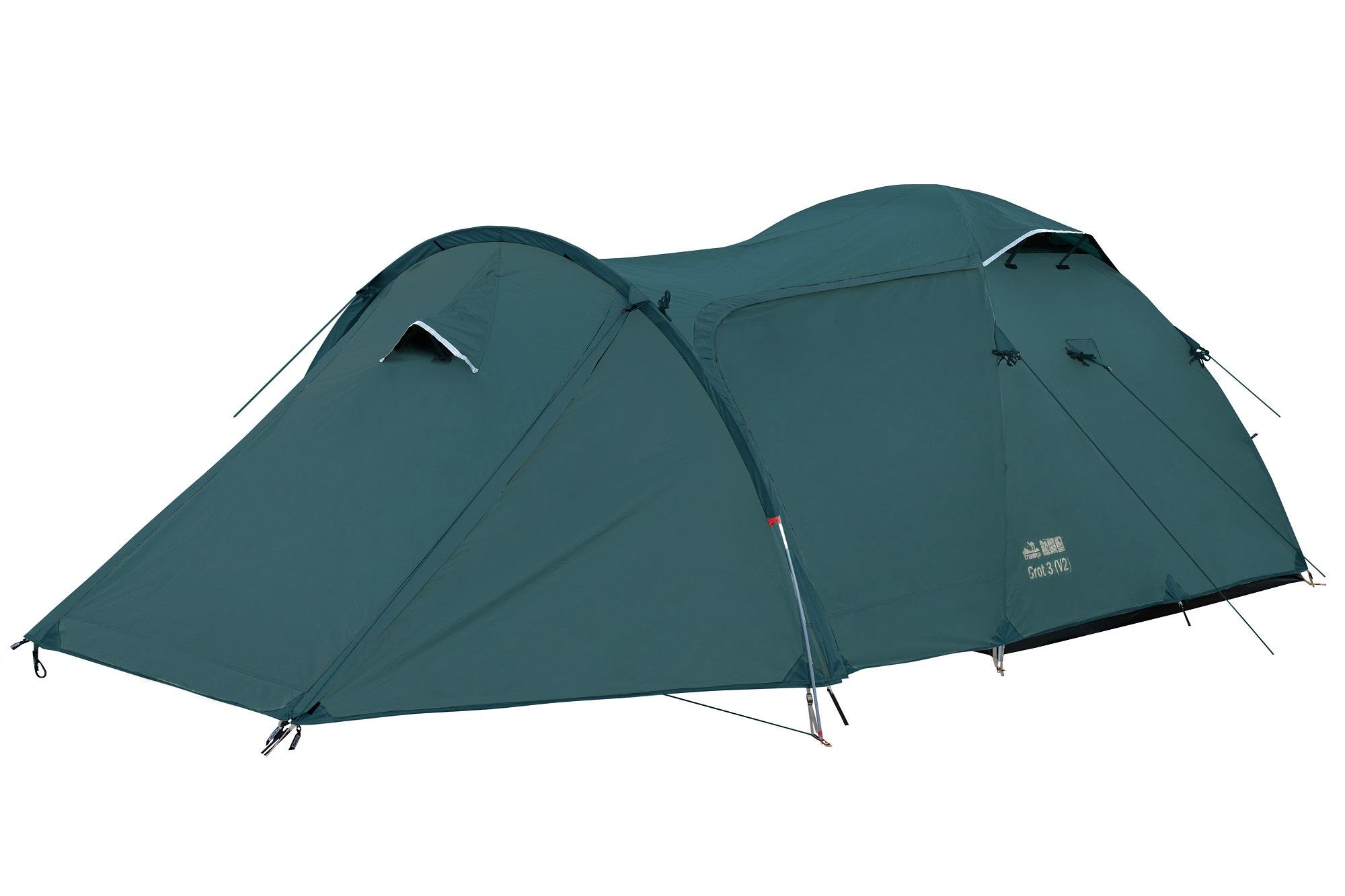 Намет тримісний Tramp Grot v2 з вантажним тамбуром (UTRT-036) - фото 6 Намет тримісний Tramp Grot v2 з вантажним тамбуром (UTRT-036) - фото 6