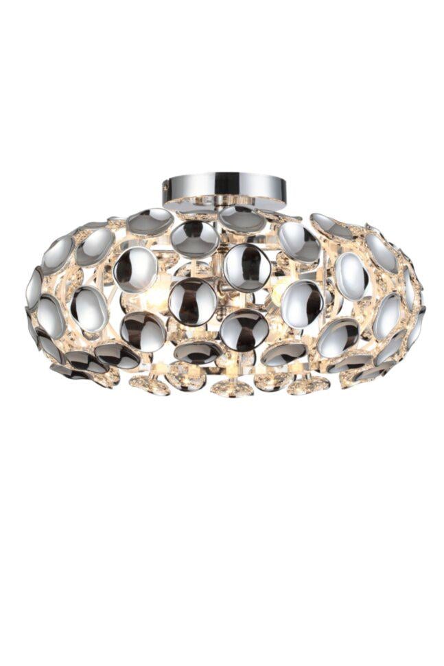 Люстра Blitz 6060 48x23 см Серо-прозрачный (6060-43)