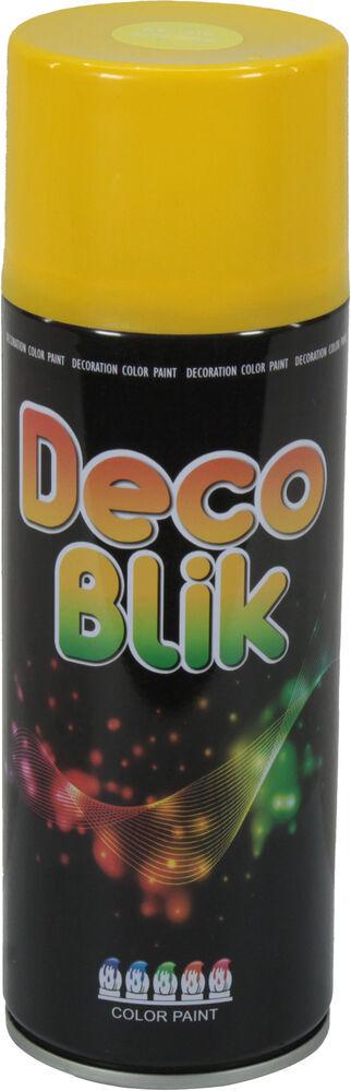 Краска-спрей Deco Blik 400 мл RAL 1016 Серно-желтый