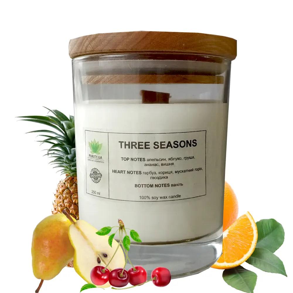 Аромасвечка Three seasons L PURITY 150 г (PURS41) Аромасвечка Three seasons L PURITY 150 г (PURS41)