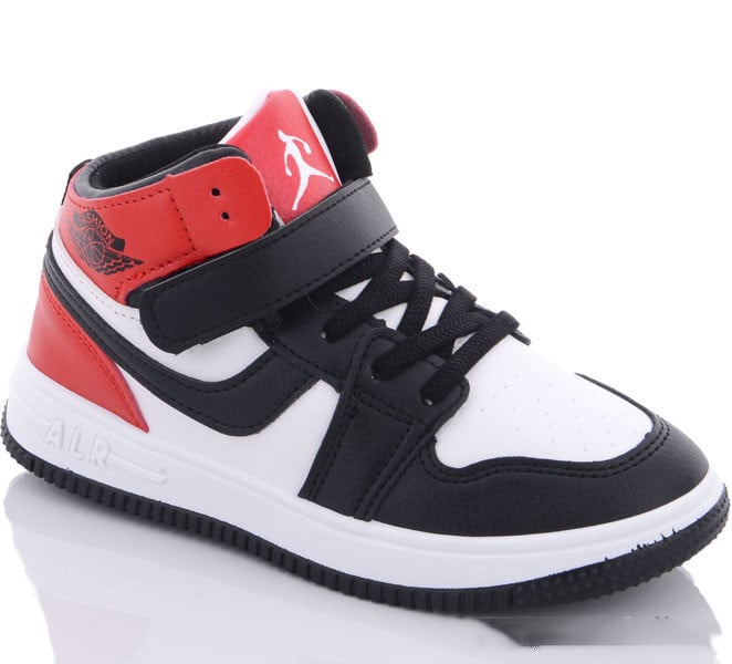 Демисезонные хайтопы Канарейка A8155-1 р. 25 Бело-черный