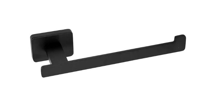 Тримач для туалетного паперу Rea Oste Чорний (REA-80042)