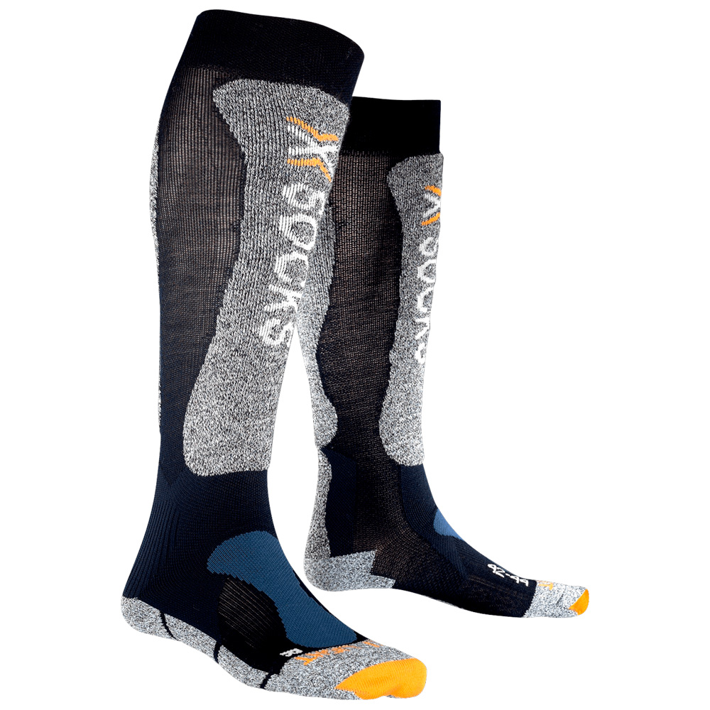 Шкарпетки X-Socks Skiing Light X020029-B131 р. 39/41 Black/Yellow Fluo - фото 1