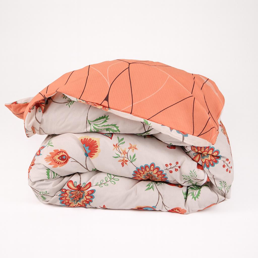 Комплект постільної білизни PaniPava Пелюстки Вогню бязь 155х215 см (10100569) - фото 4