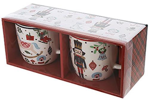 Набір різдвяних кружки Happy Holidays 360 мл 2 шт. - фото 2 Набір різдвяних кружки Happy Holidays 360 мл 2 шт. - фото 2