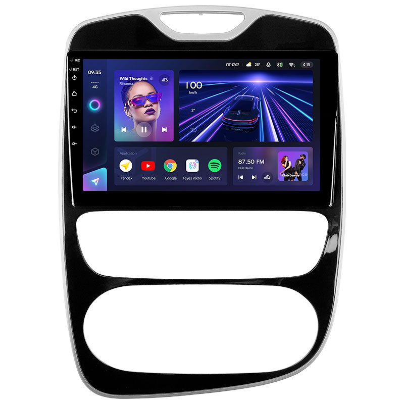 Автомагнитола штатная Teyes CC3 360° для Renault Clio 4 BH98 KH98 2016-2019 Android (1671369308)