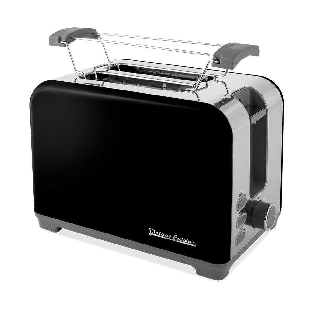 Електричний чайник + тостер Vintage cuisine комплект Чорний - фото 3 Електричний чайник + тостер Vintage cuisine комплект Чорний - фото 3