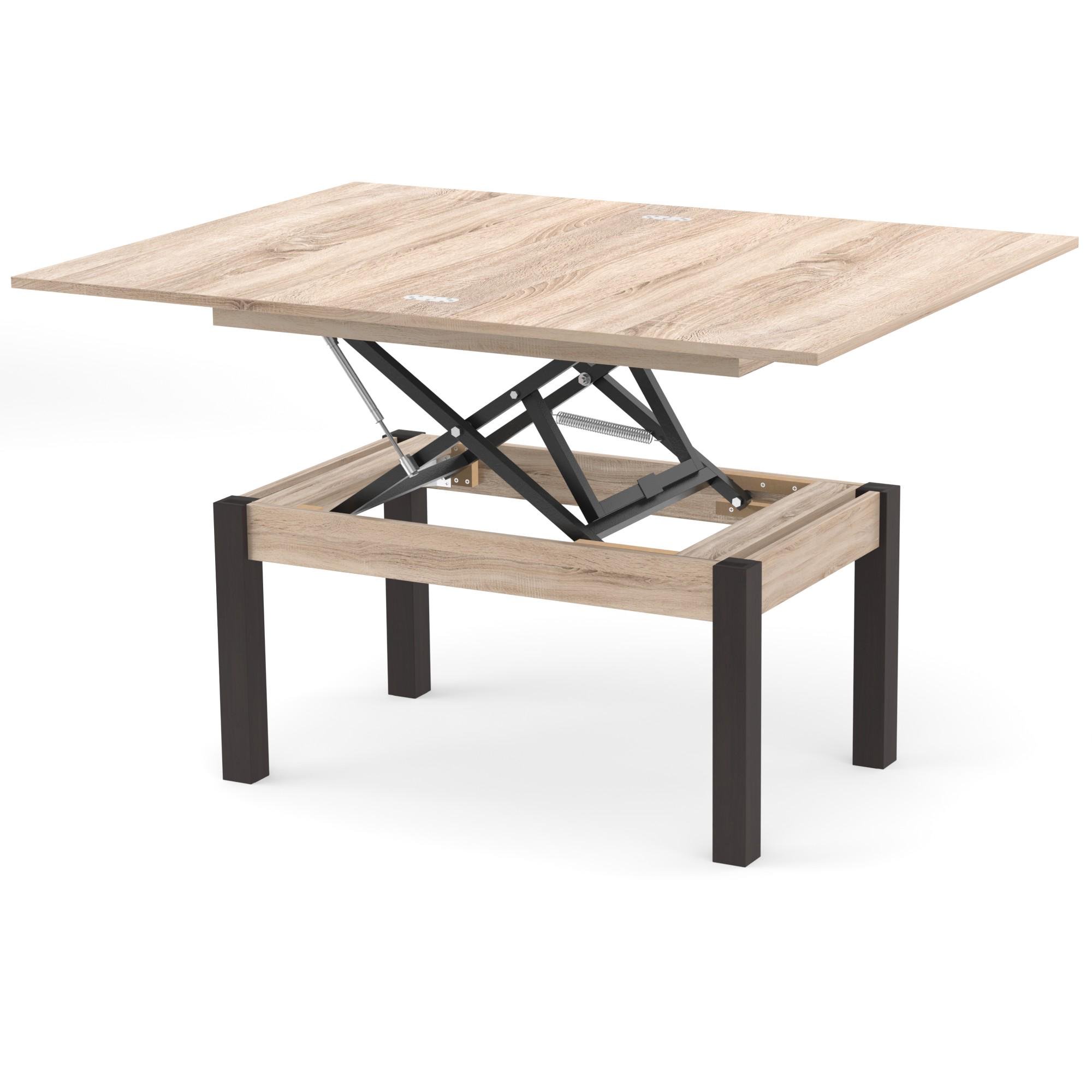 Стол-трансформер Баттер Дуб сонома/Венге (MBC001202) - фото 5