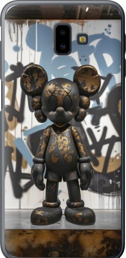 Чехол на Samsung Galaxy J6 Plus 2018 Bronze kaws v2 (6098u-1586-42517)