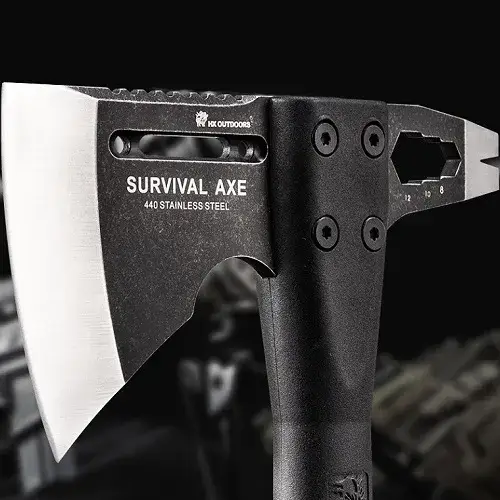 Сокира туристична HX Outdoors Survival Axe FT-05 Black - фото 6