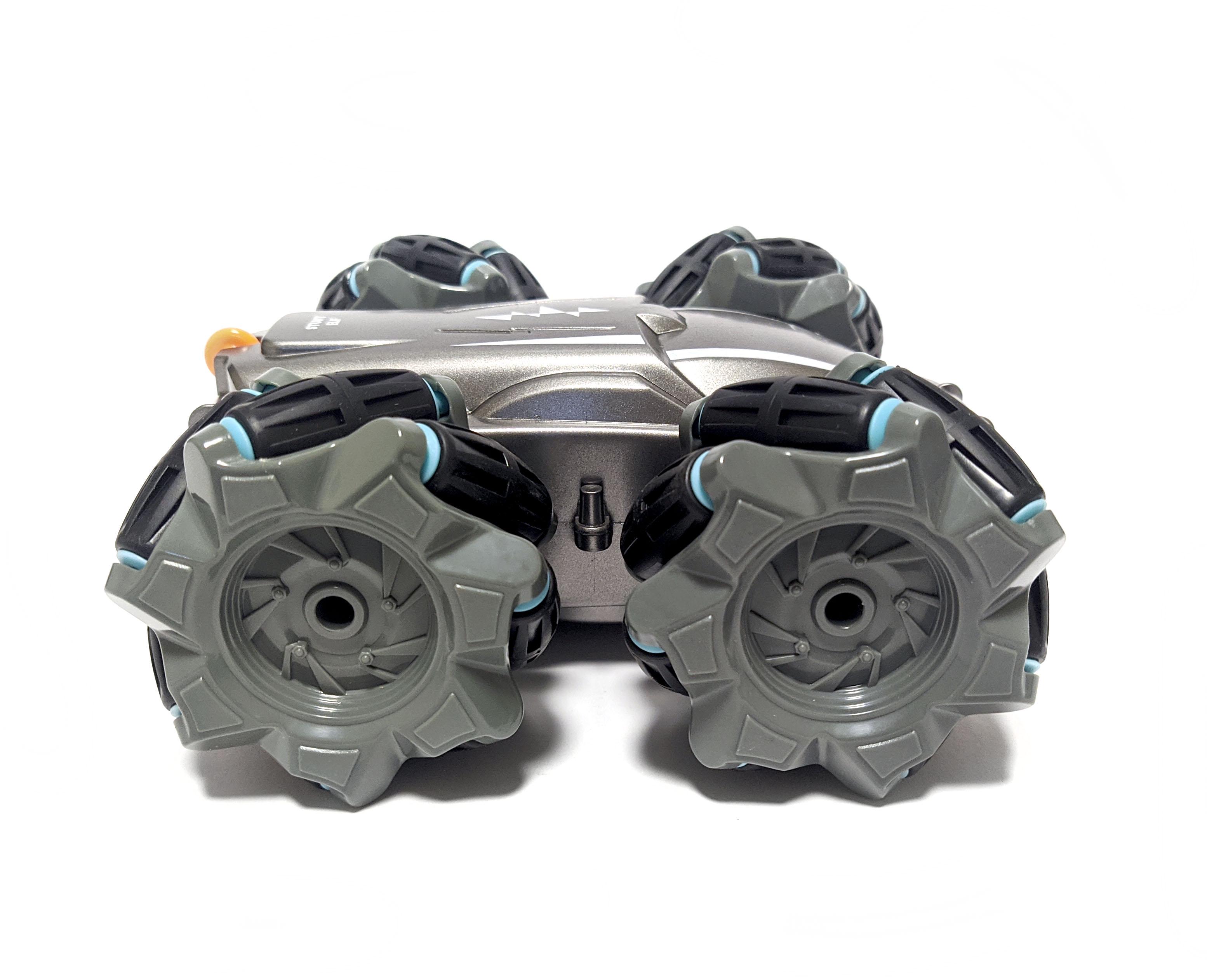 Трюковая машинка перевертыш 15 см JZL сенсорный пульт Серый (04921s) - фото 4 Трюковая машинка перевертыш 15 см JZL сенсорный пульт Серый (04921s) - фото 4