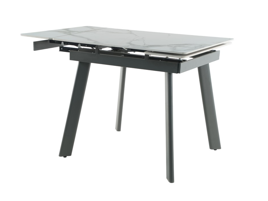 Стіл обідній розсувний Ветро 900-1400x750x750 мм Каса вайт/Сірий (TМ-80) - фото 2 Стіл обідній розсувний Ветро 900-1400x750x750 мм Каса вайт/Сірий (TМ-80) - фото 2