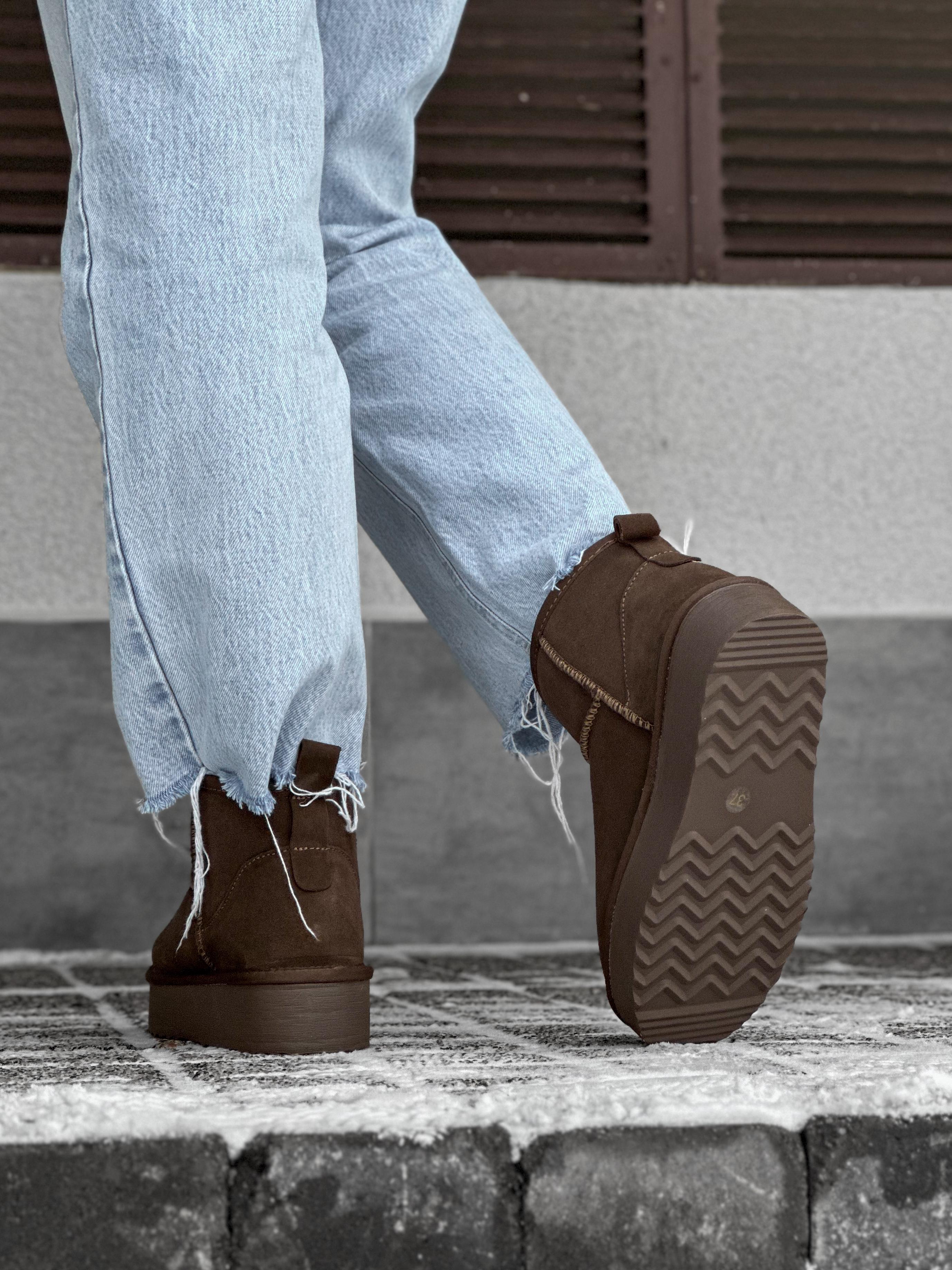 Ботинки женские Restime р. 41 Коричневый (23003br) - фото 7 Ботинки женские Restime р. 41 Коричневый (23003br) - фото 7