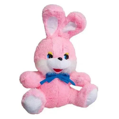 М'яка іграшка Попелюшка Заєць Степашка 45x35x25 см Рожевий (ZL2662)