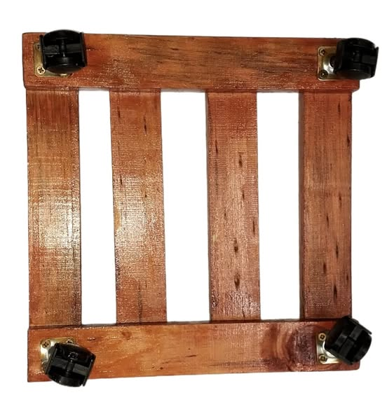 Подставка для цветов на колесах 35 см (30293160) - фото 5 Подставка для цветов на колесах 35 см (30293160) - фото 5