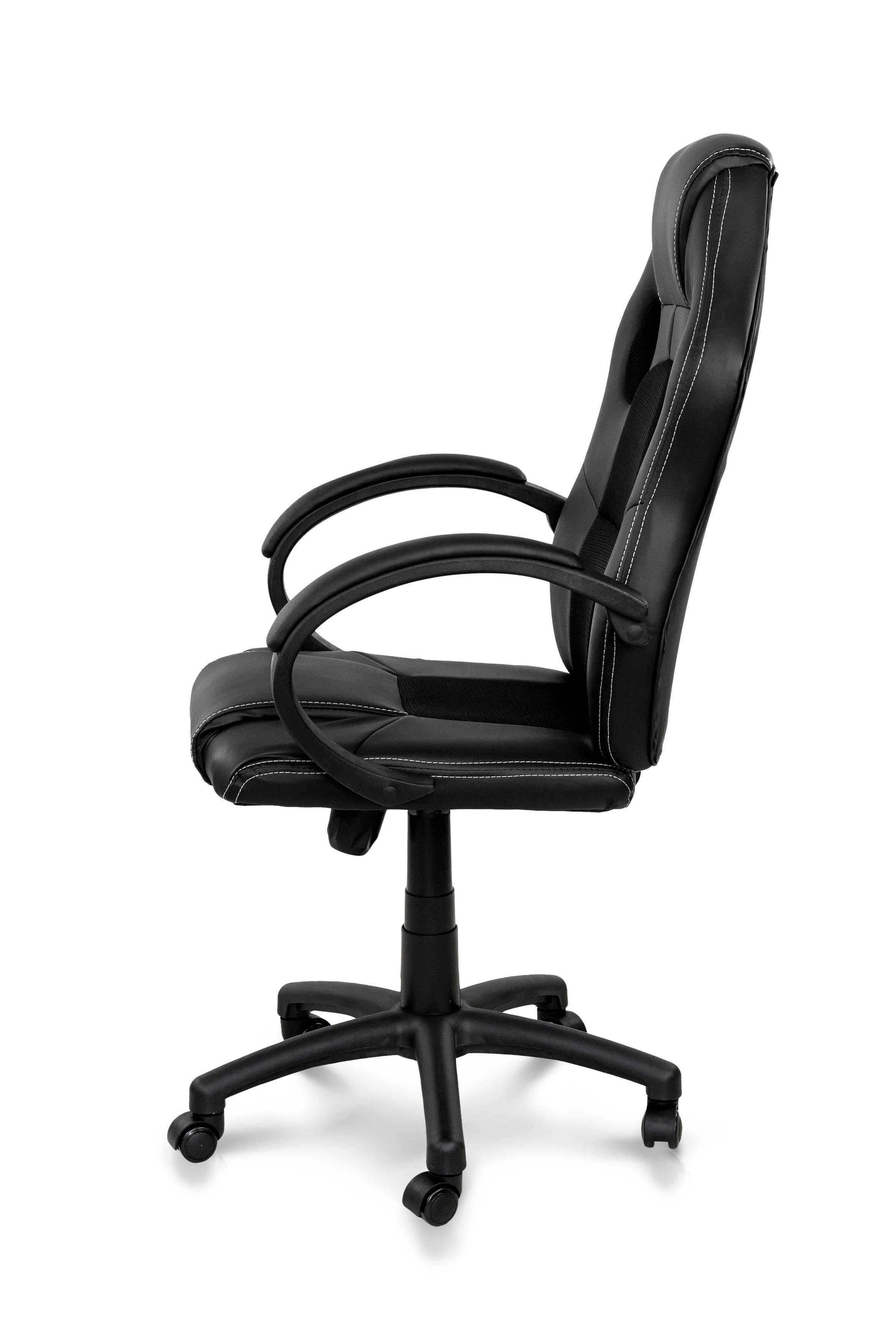 Офисное кресло Мікс Меблі Пульс 500x1210x480 мм Черный (GAА0055902) - фото 2 Офисное кресло Мікс Меблі Пульс 500x1210x480 мм Черный (GAА0055902) - фото 2