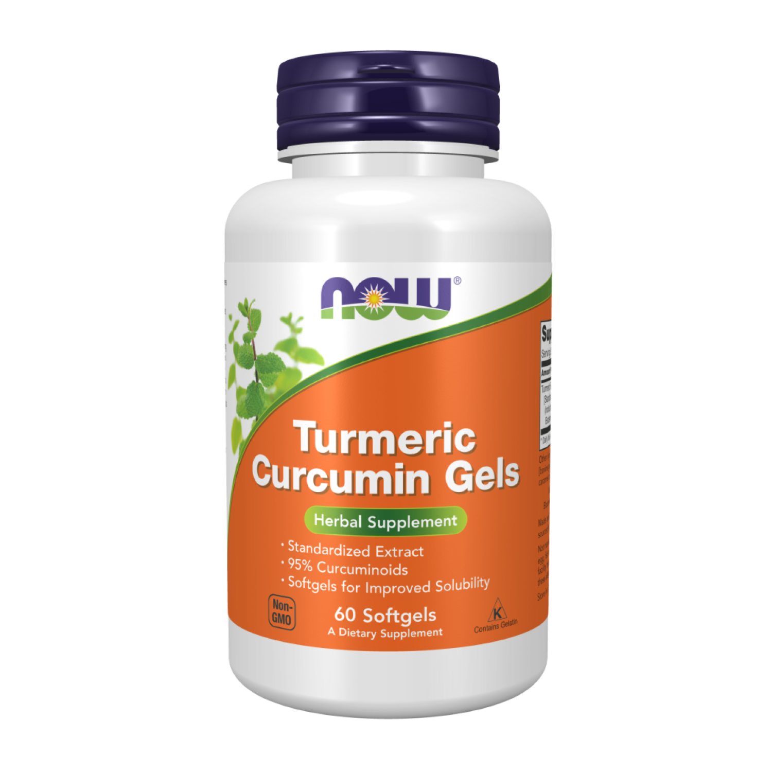 Диетическая добавка Now Foods Curcumin Softgels 60 капсул (CO002817)