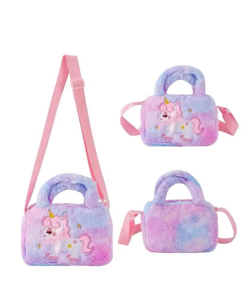 Дитяча сумочка Єдиноріг із ручками та довгим ремінцем (2764500742) - фото 5 Дитяча сумочка Єдиноріг із ручками та довгим ремінцем (2764500742) - фото 5