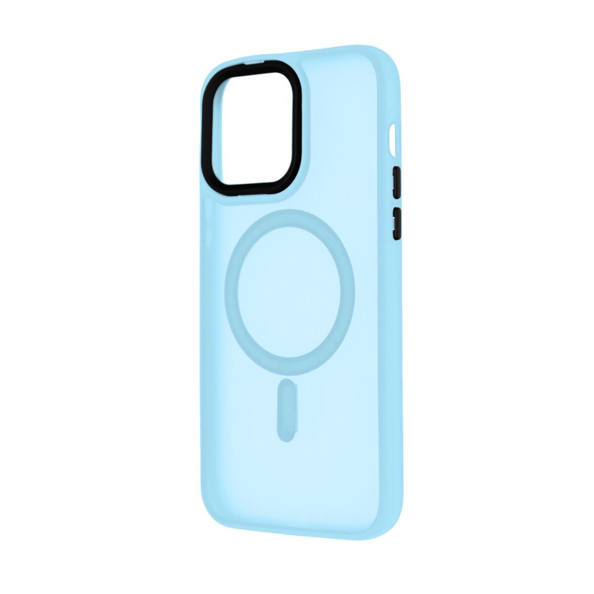 Противоударный чехол для Apple iPhone 14 Pro Max Cosmic Magnetic Color HQ / Light Blue