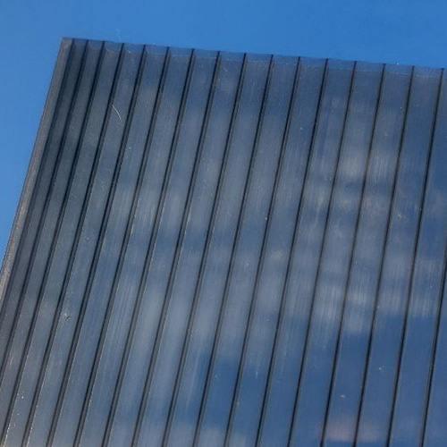 Поликарбонат сотовый Ecopol с 1УФ-защитой 4 мм 2100x6000 мм Графитовый (26647247) Поликарбонат сотовый Ecopol с 1УФ-защитой 4 мм 2100x6000 мм Графитовый (26647247)