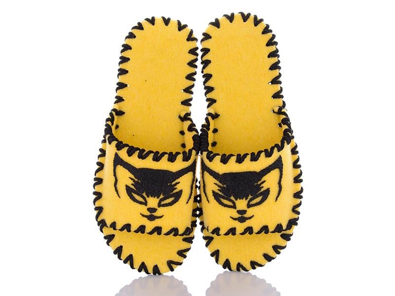 Капці фетрові жіночі VENDS 262 р. 38-39 Жовтий