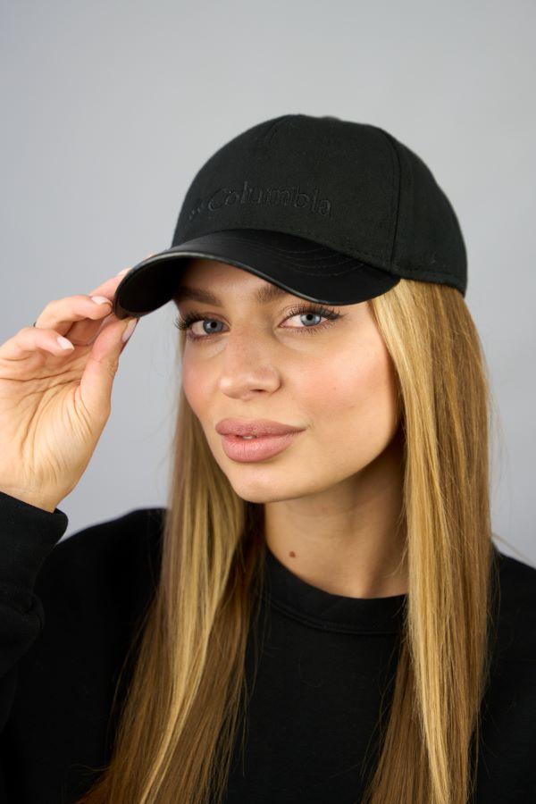 Бейсболка унисекс Braxton Columbia 6102-1 с кожаным козырьком кашемирова Темно-бежевый (2490978156)